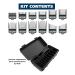 Wahl Clipper Genuine Elite Attachment Guard Organization Kit - 14 Piece Storage Kit for Hair Clippers - Model 3291-200 - Buy Online on GoSupps.com