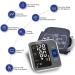 Alcedo Upper Arm Blood Pressure Monitor with Wide-Range Cuff and Backlit Screen - 2x120 Reading Memory, Talking Function - Ideal for Home Use - Buy Online on GoSupps.com