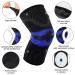 Milaiun Kniebandage 2-Pack - Compression Knee Supports for Men & Women with Stabilizers & Gel Upholstery - Perfect for Arthrosis & Sports - Buy Online on GoSupps.com
