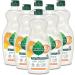 Seventh Generation Dish Liquid Soap Clementine Zest Lemongrass Dishwashing Soap Liquid Soap - 19 Oz - Pack Of 6