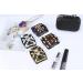 CCbeauty 4pcs Magic Hair Combs & Clips Set | Elastic Stretchy Combs for Women | Decorative Wood Beaded Bun Maker | DIY Hair Accessories for Girls - Buy Online on GoSupps.com