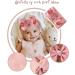 20pcs Baby Headbands Grosgrain Ribbon Bows Girls Headbands Elastic Nylon Hairbands - Hair Accessories for Newborns, Infants, Toddlers, Kids - 6 Inches - Buy Online on GoSupps.com