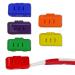 Toothbrush Case (Set of 6 Colors) Toothbrush Case for Adults