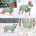 Cozy Dog Sweater for Small Dogs - Plush Fleece Winter Coats for Puppies & Cats (Green Size L) - Buy Online on GoSupps.com