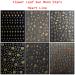 Vezocim Gold Nail Art Stickers - 3D Sun Moon Stars & Flower Designs for DIY Manicure - Self-Adhesive Nail Decals for Women & Girls - Buy Online on GoSupps.com