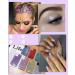 Shop Tidevan 4 Piece Body Glitter Gel 50ml Chunky Liquid Makeup for Face Hair Lips & Nails Perfect for Festivals & Parties in Silver Gold Pink & White - Buy Online on GoSupps.com