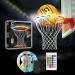 Cipton Glow in The Dark Basketball Rim with 6 Color Changing Luminescent LED Lights  Remote Included  Official Size Basketball Net White - Buy Online on GoSupps.com