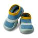 Dookeh Baby Shoes Boys Girls First Walking Shoes Soft Sole Sneakers Toddler Infant Babygirl Sock Shoes 2-3 Years A2 Blue