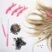 16 Pcs Hair Extension Tool Kit - Pliers, Silicone Rings, Hook Needle, Threader, Combs, Rubber Bands, Clips - Hair Styling Accessory Set - Buy Online on GoSupps.com