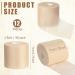 Foam Sport Underwrap 12 Rolls Non-Adhesive Pre-Wrap Tape - Skin Color for Ankles, Wrists, Knees | Athletic Support Tape - Buy Online on GoSupps.com