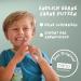 Nano Toothbrush 2-Pack | Extra Soft & Gentle Children's Toothbrush | 18 000 Bristles | Ideal for Sensitive Gums | Eco-Friendly Green Design - Buy Online on GoSupps.com