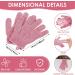 Sibba Exfoliating Gloves for Shower - Natural Loofah Bathing Gloves for Body and Face - Dead Skin Remover - Double Sided Microfibre - Adults and Kids (Red) - Buy Online on GoSupps.com