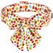 ARING PET Dog collar autumn dog collar with a removable fly adjustable autumn-hamper Leaf Dog collar with metal buckle Large (Pack of 1) Fall leaf