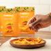 Organic Dried Mango Pack - Healthy Vegan Snacks for Kids & Adults | Tropicaux Reign | Non GMO, No Added Sugar | 3oz x 2 Pack (6oz Total) - Buy Online on GoSupps.com
