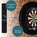 ProDarts Dart Surround - Black Ring Wall Protection for Dartboards - Professional Look - 45.5cm Diameter - Stable Border - Easy Installation - Buy Online on GoSupps.com