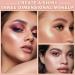 Highlighter Makeup Palette - Long Lasting Shimmer & Glitter Highlighter for Women | Professional Face Highlighter Powder -02 - Buy Online on GoSupps.com