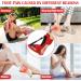 Adjustable Plantar Fasciitis Night Splint for Men & Women | Heel Pain Relief Brace with Support Plate | Achilles Tendonitis & Foot Drop Support | Black-Red - Buy Online on GoSupps.com