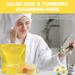 Turmeric Glow Cleansing Pads | Foaming Exfoliating Face Pads for Brighter Skin (4pcs) - Shop Internationally - Buy Online on GoSupps.com