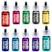 Fat -soluble food coloring for chocolate - 10 colors oil -based food colors fondant baking cake cookies - liquid food coloring for cocoa butter tarts butter scream - 6ml 6 ml (10 pack)