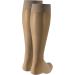 Truform Sheer Compression Stockings for Women - 15-20 mmHg Knee High Dot Pattern Nude Medium - Pack of 2 | International Shipping Available - Buy Online on GoSupps.com