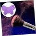 HAPINARY 1pc Silicone Scrub Pad Hair Brush Cleaner Cleaning Tool Beauty Brush Cleaning Mat Make up Cosmetic Brush Cleaning Mat Purple Makeup Brush Silica Gel Cleaning Board 23X17cm Purple - Buy Online on GoSupps.com