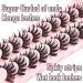 10 Pairs Manga Lashes - Wet Look 16mm D Curl Spiky Volume Faux Mink Anime & Cosplay Lashes - Thick Manhua False Eyelashes (SD01) - International Shipping Available - Buy Online on GoSupps.com
