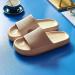 Sliders Cloud Slippers Women Men Non-Slip Mens Womens Slippers Cloud Sliders Soft Flip Flops with Thick Sole for Shower Bathroom Pool Beach 8.5 UK Khaki - Buy Online on GoSupps.com
