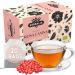 HERBALIA - Tisane l' glantier en Sachets Coffret d'Infusion l' glantier de 20 Sachets Sans Agrafes 40 g de Cynorrhodon pour Infusions et Tisanes