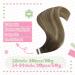 Youngsee Real Hair Tape Extensions 50cm - Balayage Dark Brown Ombre Blonde - Remy Invisible Tape #4/22 & #4/6/22 - International Shipping - Buy Online on GoSupps.com