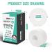 (3 Pack) White Athletic Sports Tape  Very Strong Easy Tear No Sticky Residue Tape for Athlete & Sport TrainersÂ & First Aid Injury Wrap Suitable for Bats Tennis Gymnastics & Boxing(1.5in X 35ft) - Buy Online on GoSupps.com