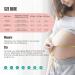 Maternity Belly Band Abdominal Binder Black | Elastic Waist Support for Prenatal Pregnancy | Pelvic Pain Relief & Back Brace | Breathable Tummy Bump Sling Belt - Large - Buy Online on GoSupps.com