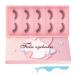 Bsisme Cat Eye Eyelashes Russian Strip Natural Look Faux Mink Individual Fake Lashes Fluffy Wispy Manga Classic Thick Cluster False Eyelashes Includes Tweezers 5 Pairs No Glue Cat-Eye 8-12mm
