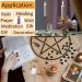 6pc Healing Crystals Gemstone Bottles Set in Wooden Box - Witchcraft Supplies for Reiki, Meditation, and Chakra Balancing - Buy Online on GoSupps.com
