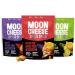 Moon Cheese Space Spice Variety Pack Crunchy Protein-Rich Cheese Snack Keto Friendly 100% Real Cheese Low Carb Gluten-Free Low Sugar 2 Oz bags (Pack of 3 1 of Each Flavor) Variety (Pizza Lime Chili)