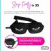 Mumi Sweet Dreams Kit: 3D Eye Mask with Memory Foam, Adjustable Strap, Ear Plugs - Black - Buy Online on GoSupps.com