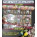 Shareluck Easter Cellophane Wrap 31.5 x 100ft - Gift Basket Treat Wrap with Easter Design & Eggs - 31.5x16 Foldable Cello Wrapping Paper - Buy Online on GoSupps.com