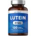 Lutein Supplement for Eyes | 40mg | 120 Vegan Capsules | High Strength Vision Support | No Artificial Preservatives | by Horbaach