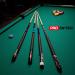 ProSniper Pool Cue Set - 4 Canadian Maple Wood Cues with Chalk - Durable & Unique Design for Professional Billiard Players - Buy Online on GoSupps.com