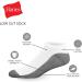 Hanes Men's Max Cushion Low Cut Socks 6-Pair Pack - Black/Grey (Size 6-12) - Buy Online on GoSupps.com