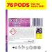 Lenor Color Detergent All-in-1 Pods Amethyst Flower Dream - 76 Wash Loads Hygienic Deep Cleaning & Long-Lasting Freshness - 1 Pack - Buy Online on GoSupps.com