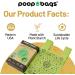 Jane Godall Institute Compostable Dog Poop Bags - Strong, Thick, Leak Proof | 200 Count - Buy Online on GoSupps.com
