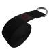 Clever Yoga Strap for Stretching  Yoga Straps in Standard 8 Foot or Extra Long 10 Foot Length 1.5 Inch Wide - Yoga Stretching Strap Thick Durable Cotton with Adjustable D-Ring Black 96 Inches