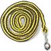 Stylish Leadership Knit with Panic Hooks for Horses - Binding Trick Leash for Ponies Donkeys & Goats (Yellow/Black) - Buy Online on GoSupps.com