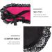 MAGICLULU Rosy Silk Lace Blindfold Sleeping Eye Mask for Adult Masquerade Party - Buy Online on GoSupps.com