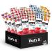 That's it Fruit Bars Snack Gift Box { 20 Pack }100% All Natural Gluten-Free Vegan Low Carb Snacks - Healthy Fruit Snacks Bulk Variety Pack(Strawberry Mango Blueberries Cherries & Fig Bars)