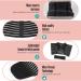 Maternity Belly Band Abdominal Binder Black | Elastic Waist Support for Prenatal Pregnancy | Pelvic Pain Relief & Back Brace | Breathable Tummy Bump Sling Belt - Large - Buy Online on GoSupps.com