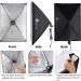 HPUSN Professional Softbox Lighting Kit for Studio Photography - Ideal for Portrait and Fashion Photography (Bulb and Light Stand not Included) - Buy Online on GoSupps.com