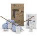 Needle It Beginner's Knitting Kit with Needles & Wool - Baby Blue Scarf Gift Idea - Buy Online on GoSupps.com
