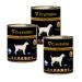 Crystalina Daily Premium Adult Dog Food with Turkey and Chicken | Canned Dog Food | High Meat Content up to 87% | Wheat Free | 3 Pack (3 x 850 g)
