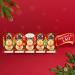 Lindt - Barrette de 5 Mini-moulages TEDDY - Chocolat au Lait - Id al pour No l 5x10g Barrette Teddy 50g - Buy Online on GoSupps.com